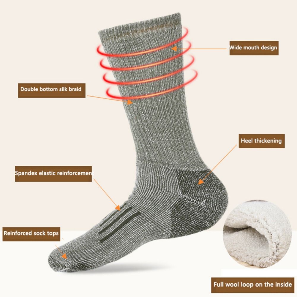 Chaussettes confortables et re - Wool Hiking Sock avis et prix