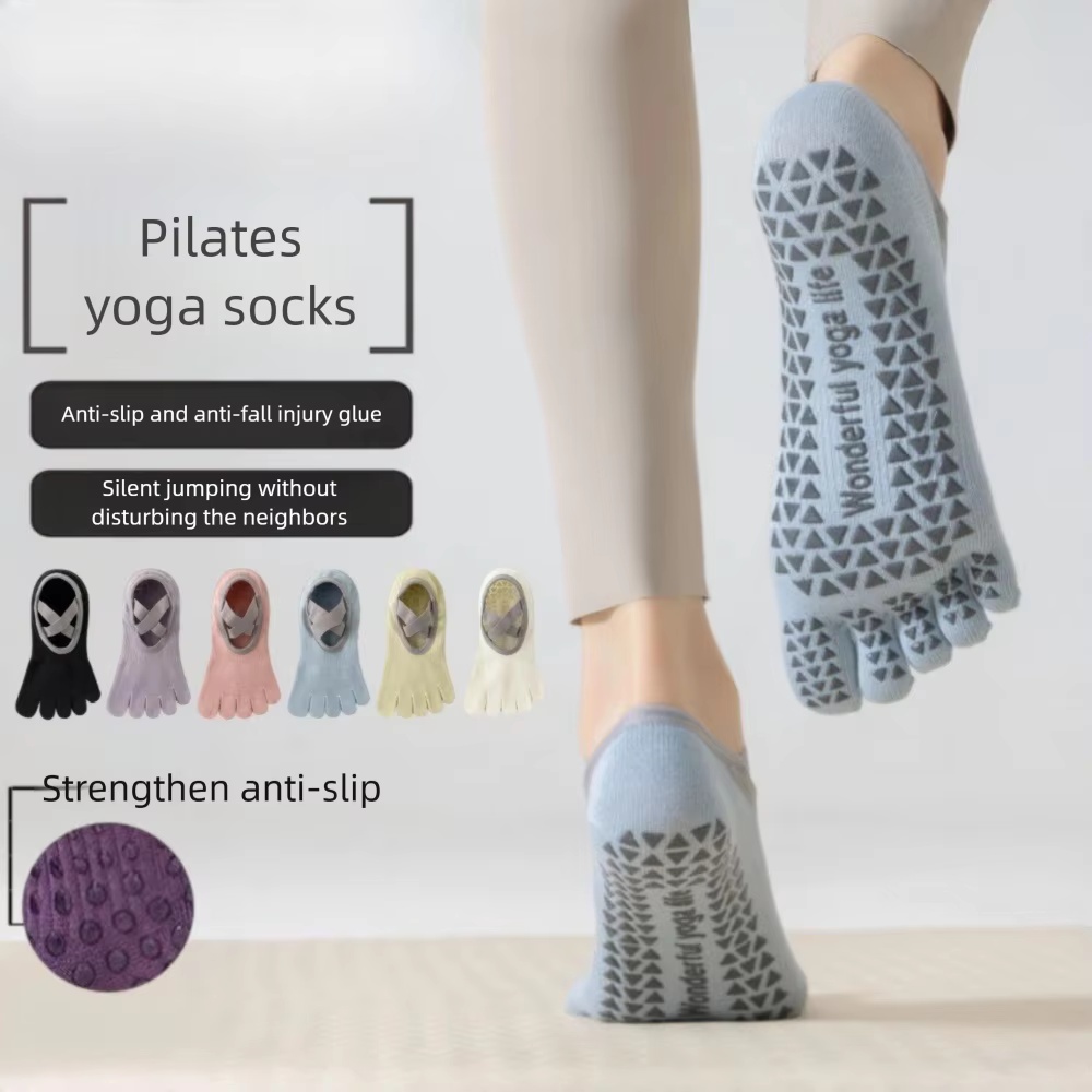 Chaussettes de yoga en coton à - Grip Sock Yoga avis et prix