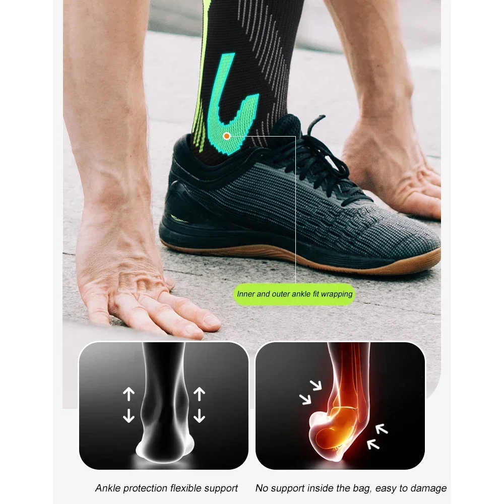 1 pièce de manchon de compress - Ankle Brace Sock avis et prix