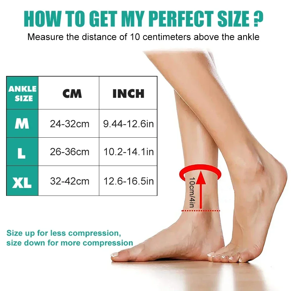 1 pièce de manchon de compress - Ankle Brace Sock avis et prix