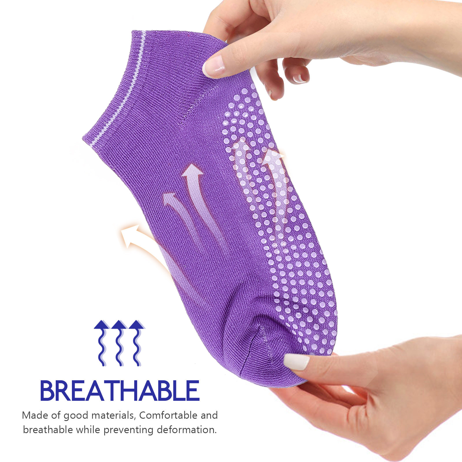 6 paires de chaussettes de yog - Grip Sock Yoga avis et prix