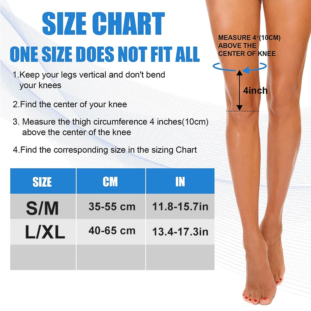 1 paire de genouillères pour f - Compression Sleeve Calf avis et prix